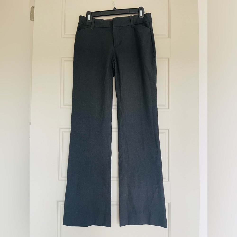 Charcoal Gray Black Gap Slacks